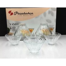 Paşabahçe 530436 Vanilla Cam Kase 10CM 6 Lı