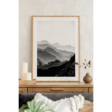 Artavessa Tek Parça Ahşap Çerçeveli Poster Tablo