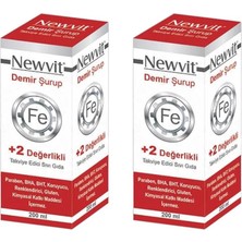 Newvit Demir Şurubu 200 ml x 2 Adet