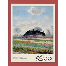 Poster Storeco Posterstoreco Claude Monet 1886 Ahşap Çerçeveli Tablo