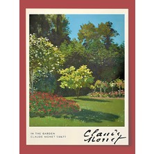 Poster Storeco Posterstoreco Claude Monet 1867 Ahşap Çerçeveli Tablo