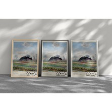 Poster Storeco Posterstoreco Claude Monet 1886 Ahşap Çerçeveli Tablo