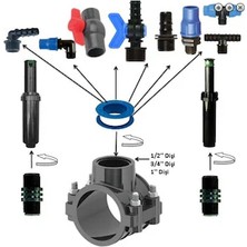 Poelsan 90*3/4" Civatalı Priz Kolye