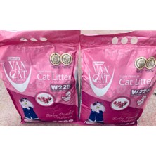 Van Cat  Baby Powder Parfümlü Kedi Kumu 10 kg x 2 Adet