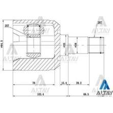 Maher 1819 1819 Aks Kafası Iç 626 88-91 Sol 26X25X35