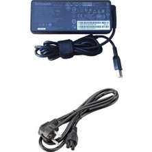 Lenovo Orjinal 20V 4.5A 90W USB Tip Notebook Adaptör ADLX90NCC3A + Güç Kablosu