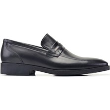 Nevzat Onay Siyah Bağcıksız Termo Erkek Ayakkabı -13921-