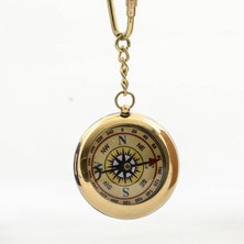 Bazoni Pirinç Pusula Anahtarlık 15757