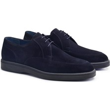 Nevzat Onay Süet Lacivert Casual Bağcıklı Erkek Ayakkabı -53341-