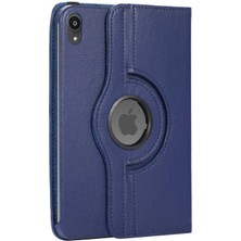 Zipax Apple iPad Mini 2021 (6.nesil) Kılıf 360 Derece Dönebilen Standlı Kılıf Zipax-Dönebilen