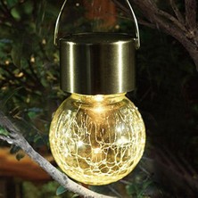 Kohlemann Özel Kristal Kırık Cam Model Güneş Enerjili LED - Bahçe Aydınlatması