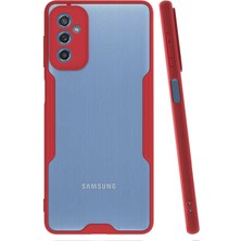 Zipax Samsung Galaxy M52 Kılıf Ultra Ince Buzlu Zipax-Zr-Parfe