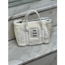 Nbi Bags The Tote Bag Peluş Uzun Nubuk Kolon Askılı Kadın El ve Omuz Çantası