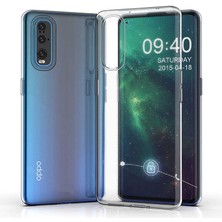 Zipax Oppo Reno 3 Pro 5g Kılıf Şeffaf Ince Esnek Silikon Kılıf Zipax-Süper