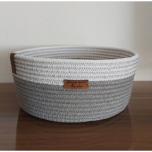 Home Decors By Özlem Sepet Hasır Sepet Düzenleyici Organizer Dekorasyon  - 23X10 cm