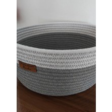 Home Decors By Özlem Sepet Hasır Sepet Düzenleyici Organizer Dekorasyon  - 23X10 cm