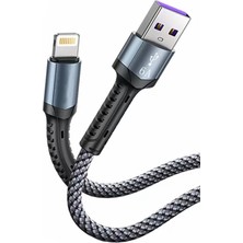 Zipax Apple Iphone x - Xs Şarj Kablosu Lightning 6A Turco Hızlı Şarj