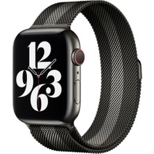 Zipax Apple Watch 45 mm Metal Mıknatıslı Kordon Watch 2/3/4/5/6/7/8/se/ultra Azn-Metal