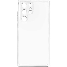 Zipax Samsung Galaxy S23 Ultra Kılıf Şeffaf Ince Esnek Silikon Kılıf Zipax-Süper