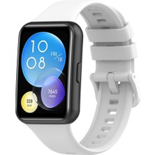 Zipax Huawei Watch Fit 2 Silikon Kordon Azn-Klasik