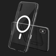 Zipax Apple iPhone Xs Max Kılıf Magsafe Özellikli Wireless Silikon Kapak