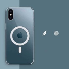 Zipax Apple iPhone Xs Max Kılıf Magsafe Özellikli Wireless Silikon Kapak