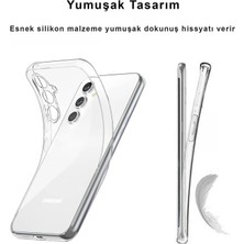 CepStok Samsung Galaxy S23 Kılıf Şeffaf Kamera Korumalı 1.5mm Yumuşak Silikon