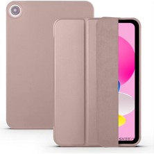 Sneezy Apple iPad 8.nesil 10.2 Inç 2020 Uyumlu Soft Safe Arkası Silikon Smart Tablet Kılıfı