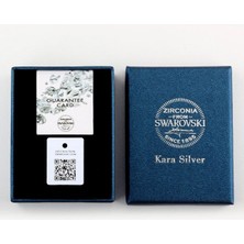 Sunshine Swarovski Zirconia Taşlı Gümüş Kırlangıç Kolye
