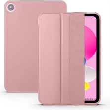 Sneezy Apple iPad 7.nesil 10.2 Inç 2019 Uyumlu Soft Safe Arkası Silikon Smart Tablet Kılıfı