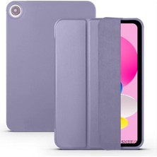 Sneezy Apple iPad 7.nesil 10.2 Inç 2019 Uyumlu Soft Safe Arkası Silikon Smart Tablet Kılıfı