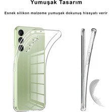 CepStok Samsung Galaxy A14 Kılıf Şeffaf Kamera Korumalı 1.5mm Yumuşak Silikon