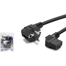 HADRON HDX5555 POWER KABLO L TİPİ 1MM 1.8MT 500W AMBALAJLI