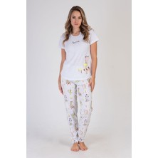 Vienetta Kadın Kısa Kol Pijama Takım