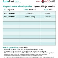 Opel Astra H(Twintop,sporthatc,mk5) Için Termostat Su Hortumu Boru Konnektörü 10'lu