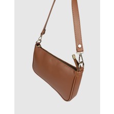 Lucit Bag Baget Modeli 2 Bölmeli Fermuarlı Ayarlanabilir Askılı Günlük El Kol ve Çantası