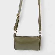 Lucit Bag Baget Modeli 2 Bölmeli Fermuarlı Ayarlanabilir Askılı Günlük El Kol ve Çantası