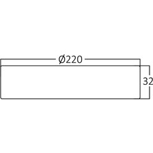 Braytron BP03-31800-BRY 18W 3000K S.üstü Yuvarlak LED Panel Günışığı 2'Lİ PAKET