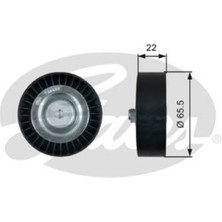 Gates T36458 V Kayıs Gergı Rulmanı Accent Era I20 / Pıcanto 1.1 Crdı 1.4 Crdı 1.5 Crdı 1.6 Crdı Uyumlu