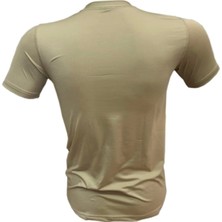 Astüm Askeri Malzeme Erkek Askeri Termal Microfiber Kısa Kol Bej Nano Tişört