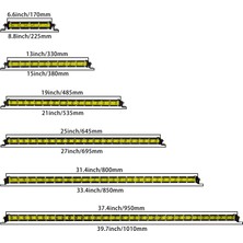 Goodbest 20 Inç Birleşik Işın Stili Offroad Araba Tek Sıra Sl LED Çalışma Işık Çubuğu Suv Atv Utv 4x4 Kamyon 4WD Forklift Sarı Sis Lambası LED Bar (Yurt Dışından)
