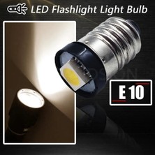 Zining Shop 6V Tarzı 4300K ​​beyaz Sarı V 6V 12V 24V 4300K ​​esmd Vida Dişli Bisiklet Kuyruk Işık Makinesi LED Eski El Feneri Ampulü Değiştirin 6000K Sıcak Beyaz Amber (Yurt Dışından)