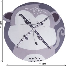 Jusso Yoyo Park Yatak Oyun Parkı  70*110 cm  Oyun Halısı  Hediye 115*115 cm