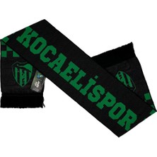 Kocaelispor Lisanslı Damalı Dokuma Atkı Yeşil-Siyah