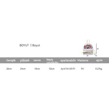 Navcon Çocuk Sırt Çantası, Erkek ve Kız Sırt Çantası, Prenses Okul Çantası (Yurt Dışından)