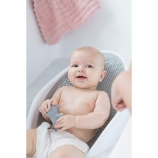 Meleni Baby Soft Bebek Küveti – Silikon Fileli Bebek Yıkama Banyo Küveti Bebek Banyo Oturağı Sünger Hediyeli
