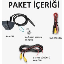 YATE10 Dinamik Hareketli Çizgili  Trajectory Tecnology Geniş Açı Arka Görüş Kamerası