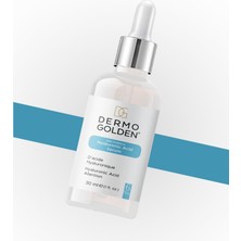 Dermo Golden Hyaluronic Asit Serum Yaşlanma Karşıtı Onarıcı ve Besleyici Bakım Serumu 30 ml