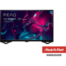 Peaq PQ32DAL04 32'' 80 Ekran Uydu Alıcılı HD Ready HDR D-Dual LED TV