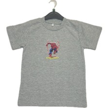 Gün-Ay Konfeksiyon Örümcek Adam Baskılı Çocuk Tshirt